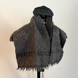 FENDI Genuine Wool Scarf